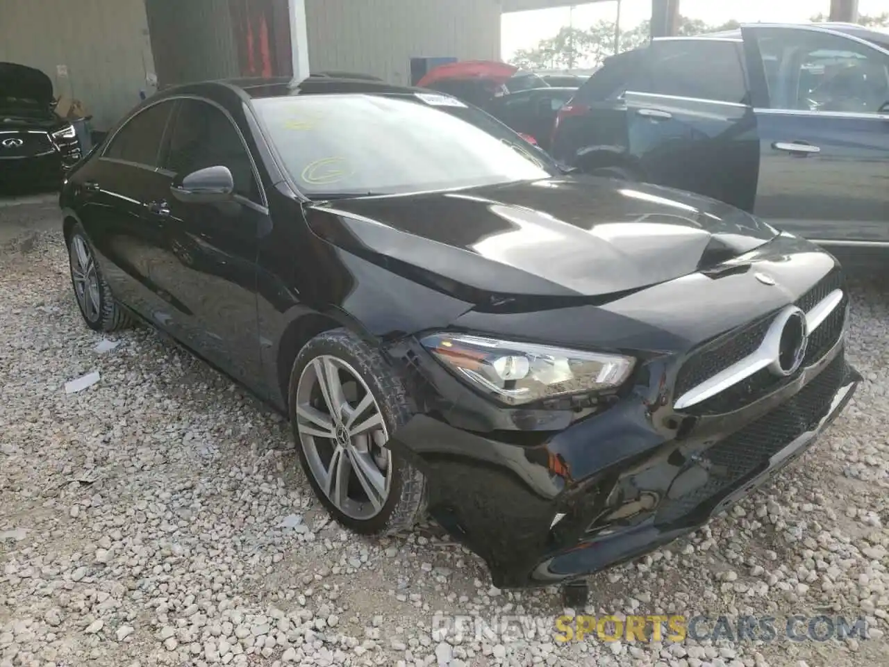 1 Photograph of a damaged car W1K5J4GBXMN176862 MERCEDES-BENZ CLA-CLASS 2021