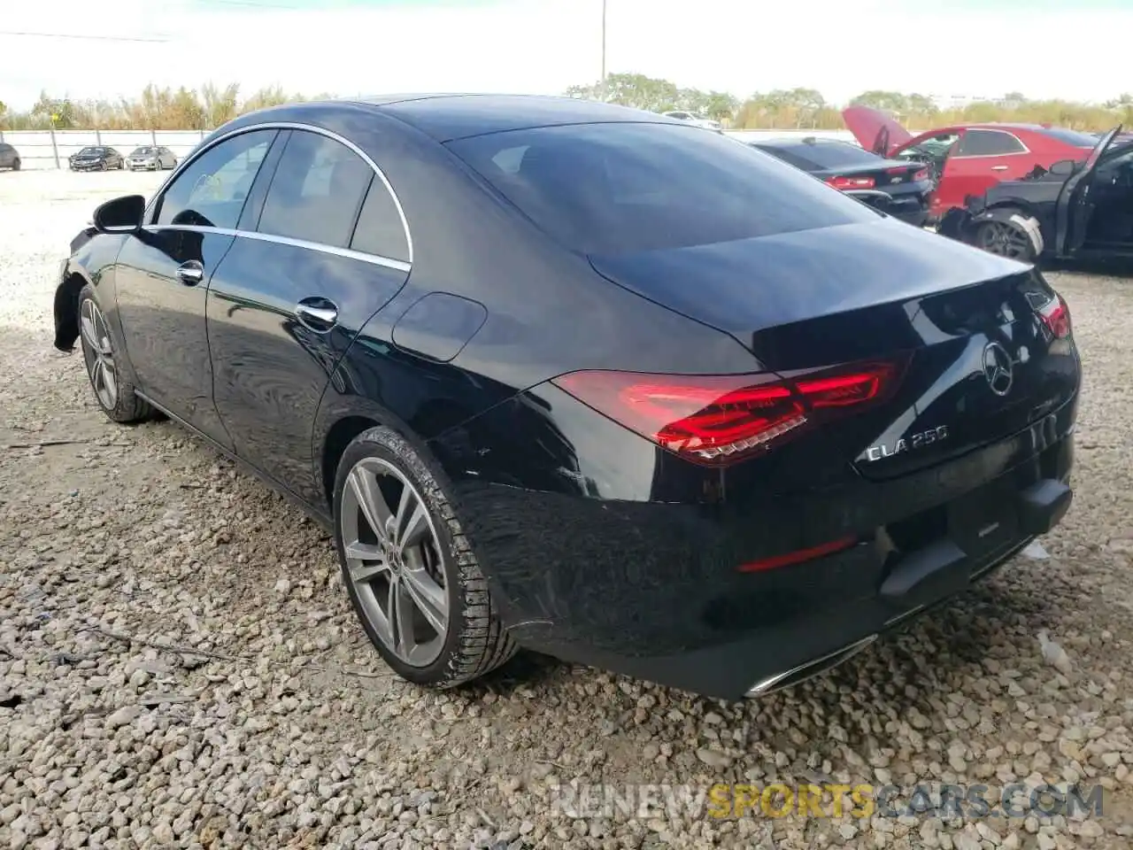 3 Photograph of a damaged car W1K5J4GBXMN176862 MERCEDES-BENZ CLA-CLASS 2021