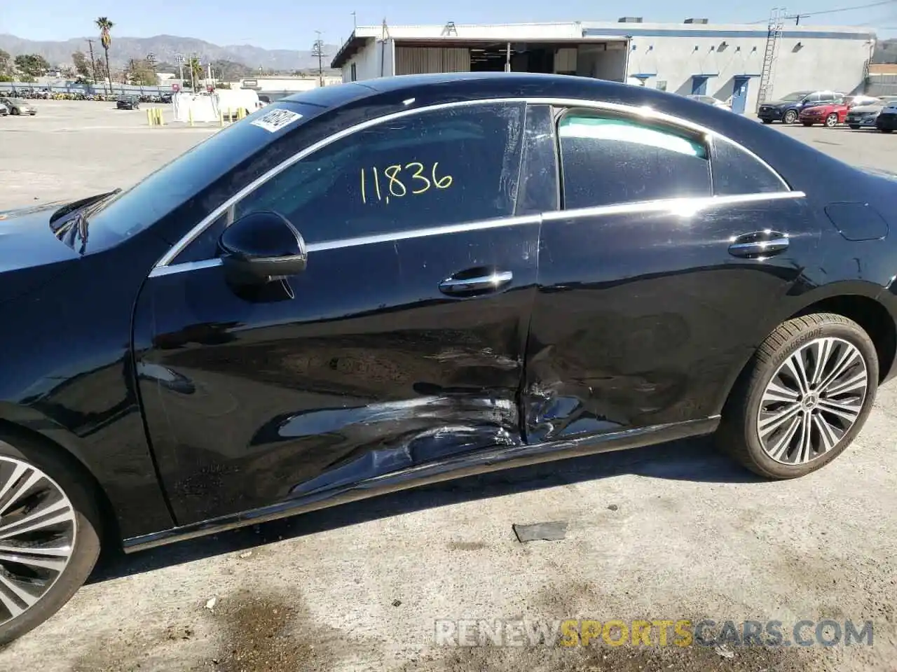 10 Photograph of a damaged car W1K5J4GBXMN185190 MERCEDES-BENZ CLA-CLASS 2021