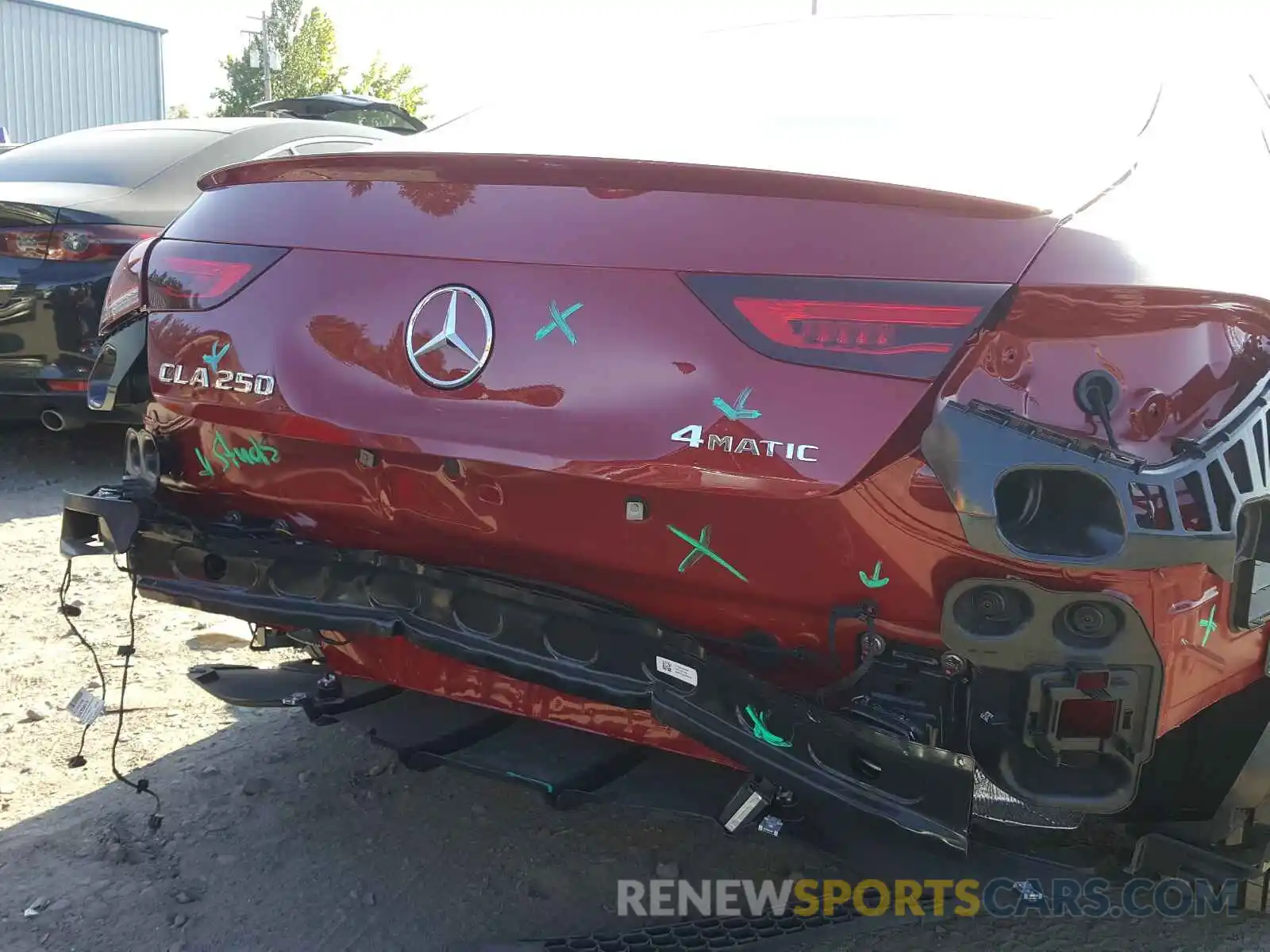 9 Photograph of a damaged car W1K5J4HB0MN200102 MERCEDES-BENZ CLA-CLASS 2021