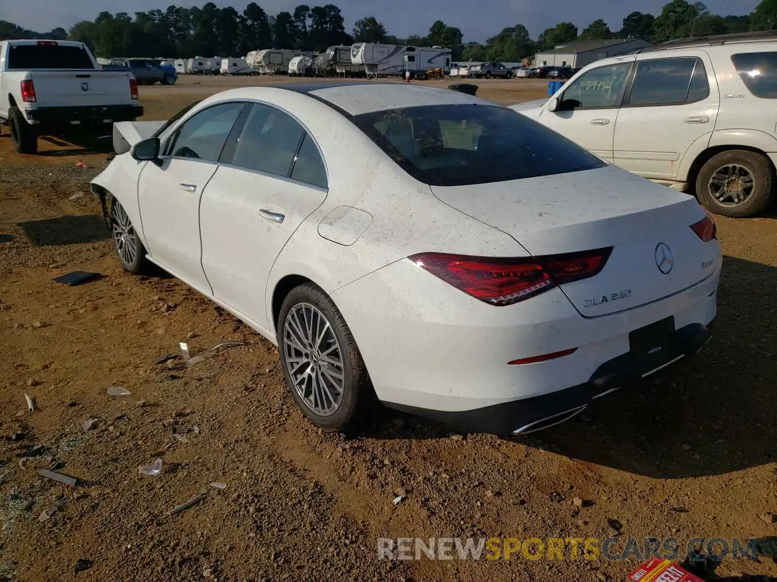 3 Photograph of a damaged car W1K5J4HB0MN205753 MERCEDES-BENZ CLA-CLASS 2021