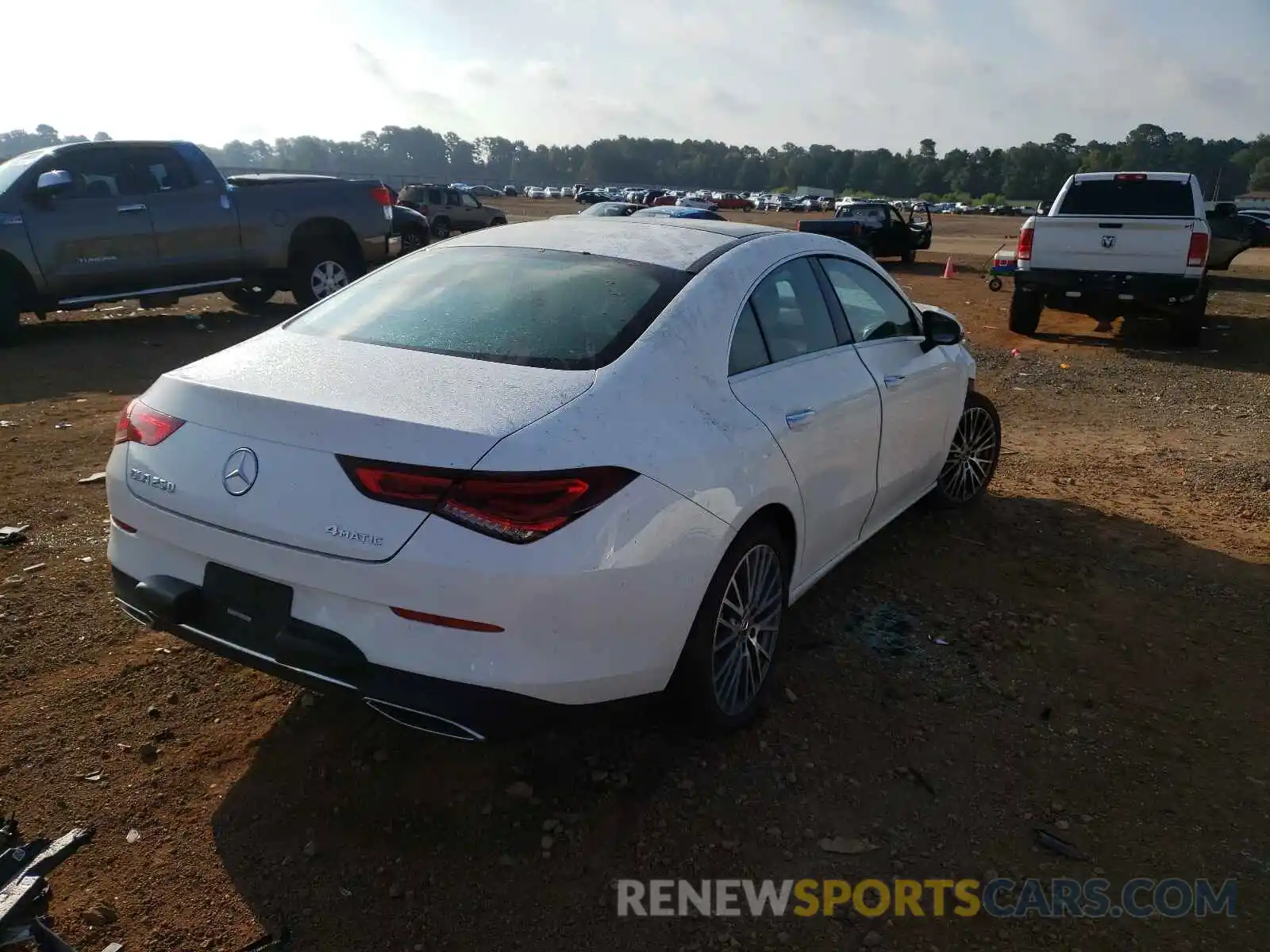 4 Photograph of a damaged car W1K5J4HB0MN205753 MERCEDES-BENZ CLA-CLASS 2021