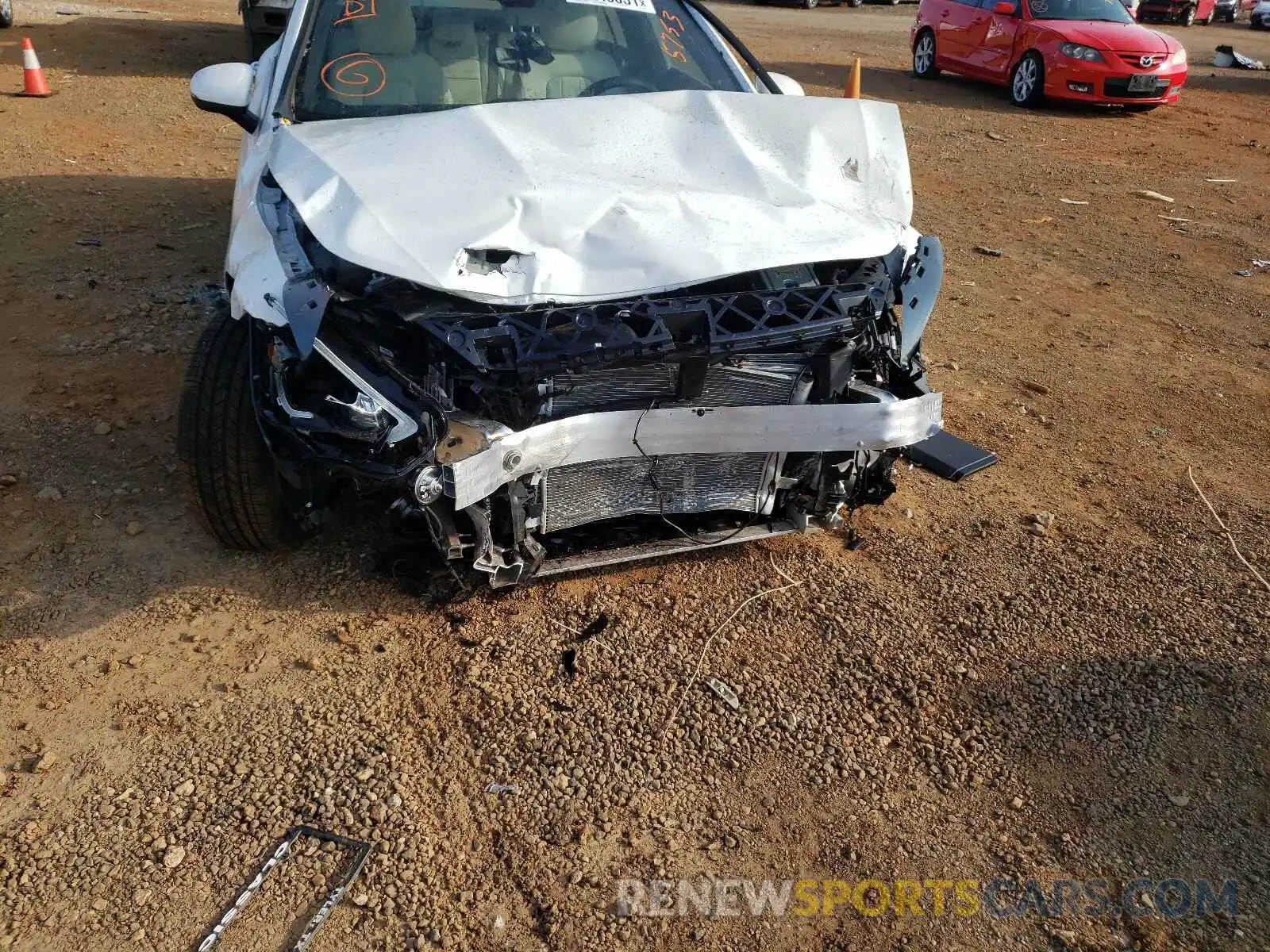 9 Photograph of a damaged car W1K5J4HB0MN205753 MERCEDES-BENZ CLA-CLASS 2021