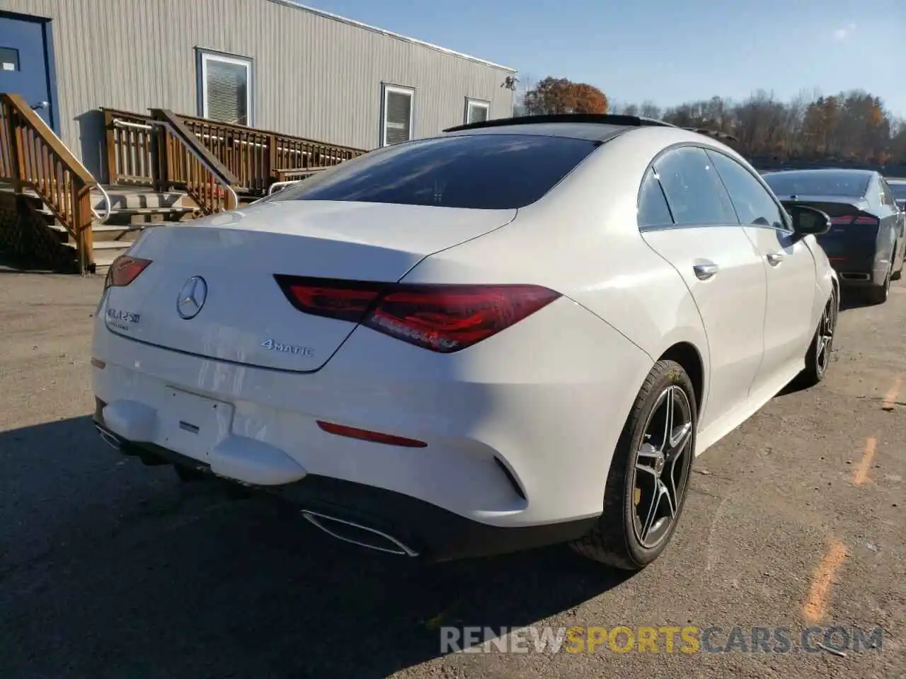 4 Photograph of a damaged car W1K5J4HB0MN216459 MERCEDES-BENZ CLA-CLASS 2021