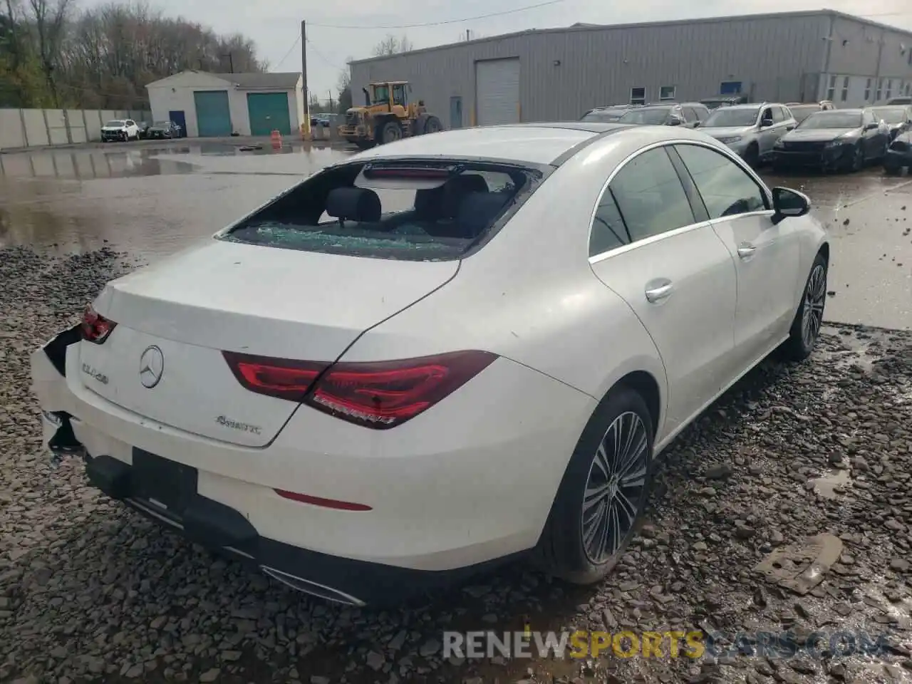 4 Photograph of a damaged car W1K5J4HB0MN224576 MERCEDES-BENZ CLA-CLASS 2021