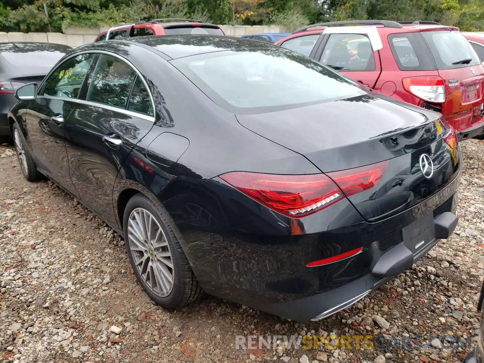 3 Photograph of a damaged car W1K5J4HB1MN191457 MERCEDES-BENZ CLA-CLASS 2021