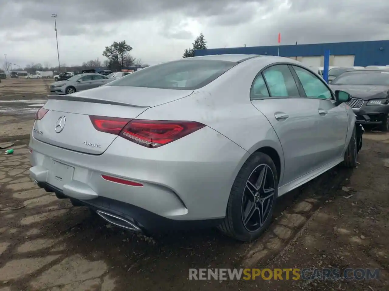 4 Photograph of a damaged car W1K5J4HB3MN148268 MERCEDES-BENZ CLA-CLASS 2021