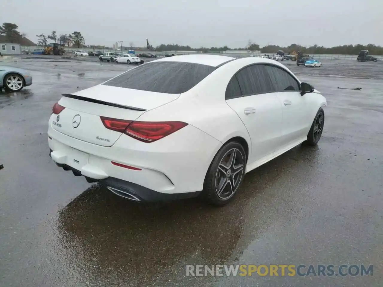 4 Photograph of a damaged car W1K5J4HB3MN157830 MERCEDES-BENZ CLA-CLASS 2021