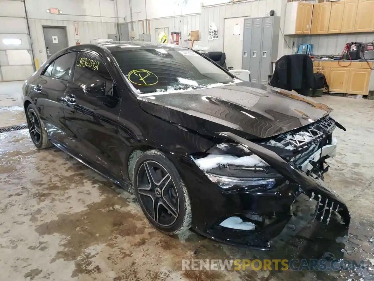 1 Photograph of a damaged car W1K5J4HB4MN189816 MERCEDES-BENZ CLA-CLASS 2021