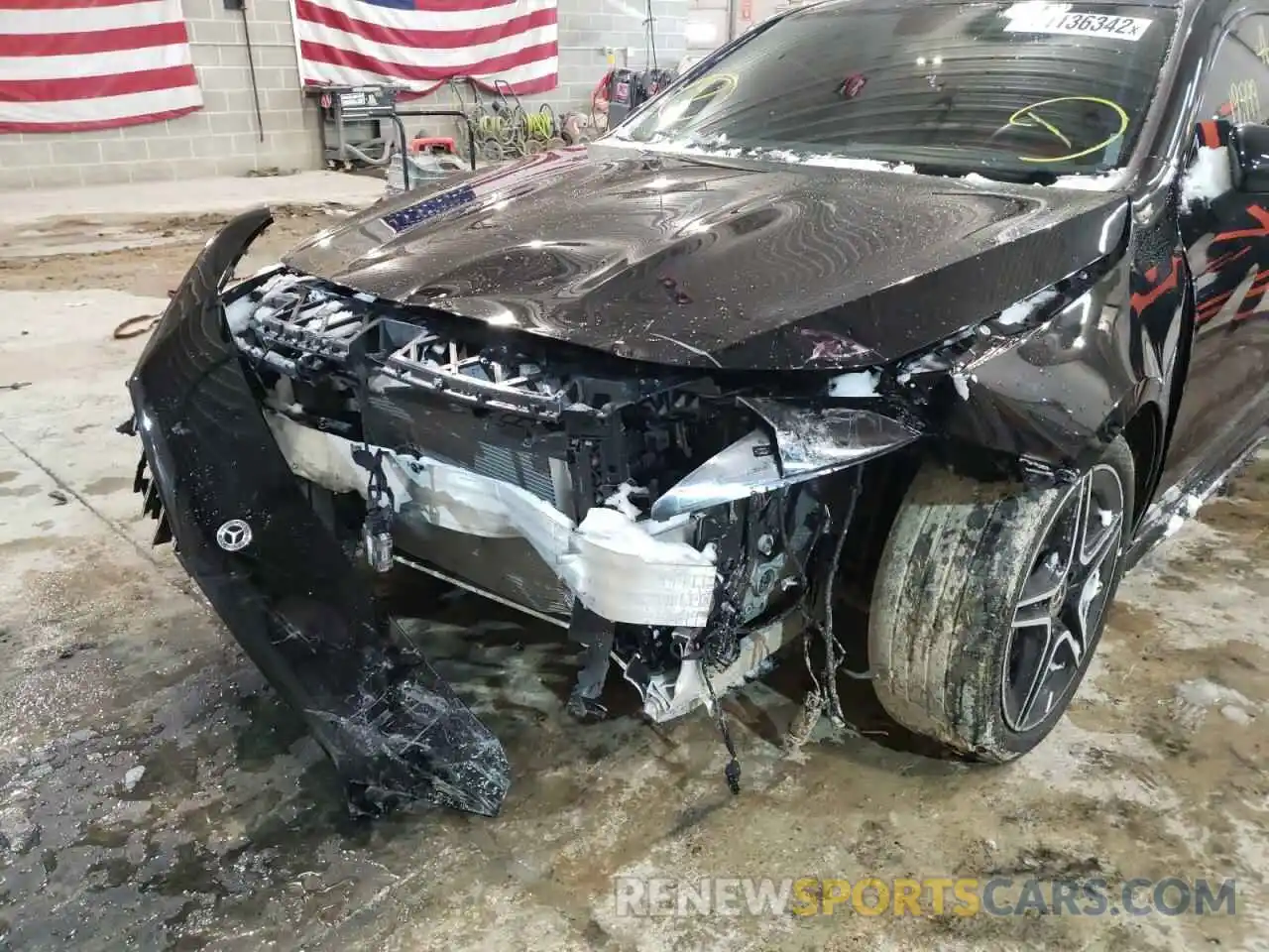 9 Photograph of a damaged car W1K5J4HB4MN189816 MERCEDES-BENZ CLA-CLASS 2021