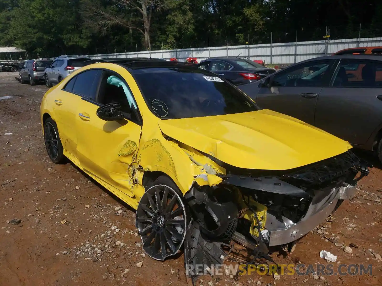 1 Photograph of a damaged car W1K5J4HB6MN169096 MERCEDES-BENZ CLA-CLASS 2021