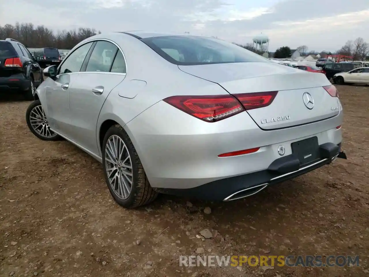 3 Photograph of a damaged car W1K5J4HB6MN218071 MERCEDES-BENZ CLA-CLASS 2021