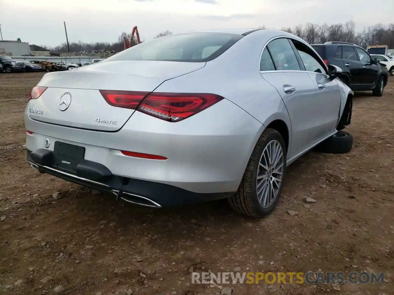 4 Photograph of a damaged car W1K5J4HB6MN218071 MERCEDES-BENZ CLA-CLASS 2021