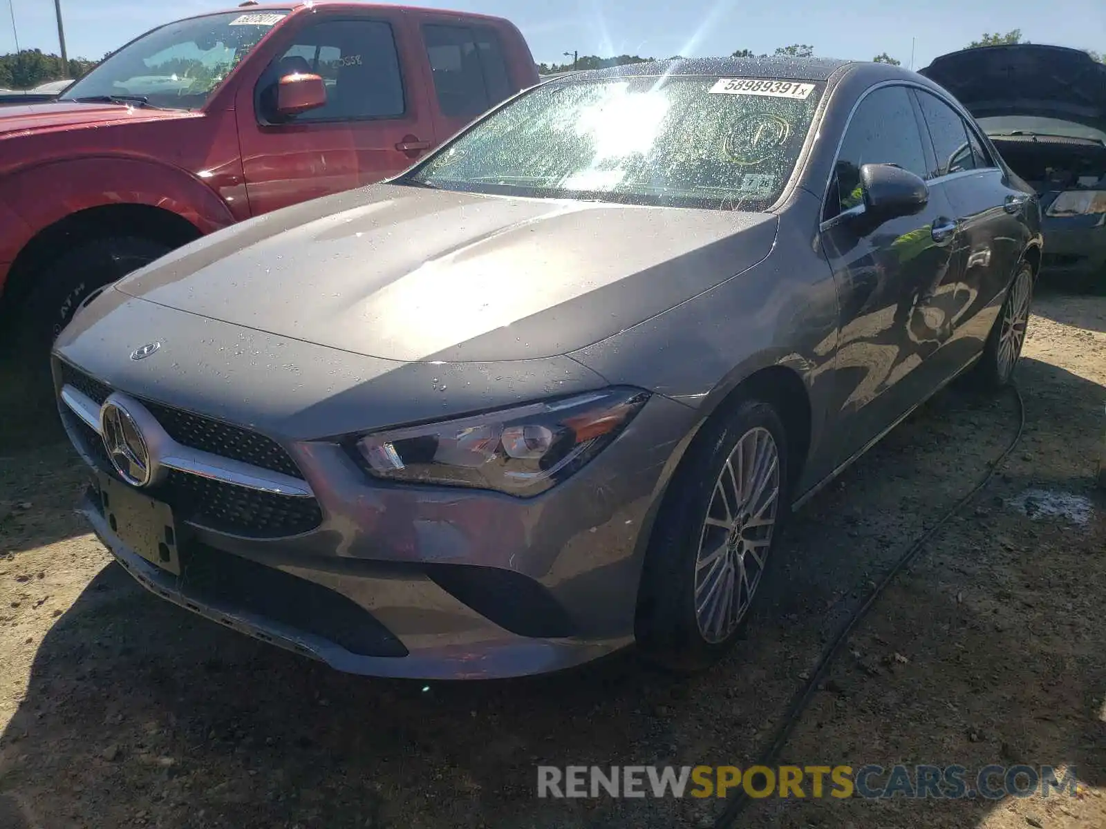 2 Photograph of a damaged car W1K5J4HB7MN208908 MERCEDES-BENZ CLA-CLASS 2021