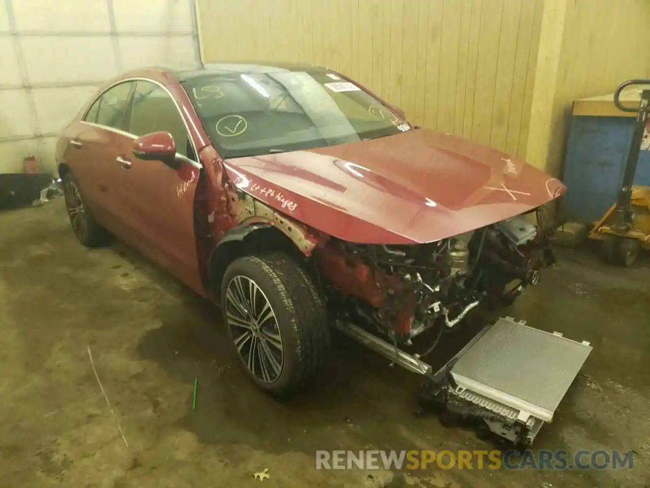 1 Photograph of a damaged car W1K5J4HB7MN222999 MERCEDES-BENZ CLA-CLASS 2021