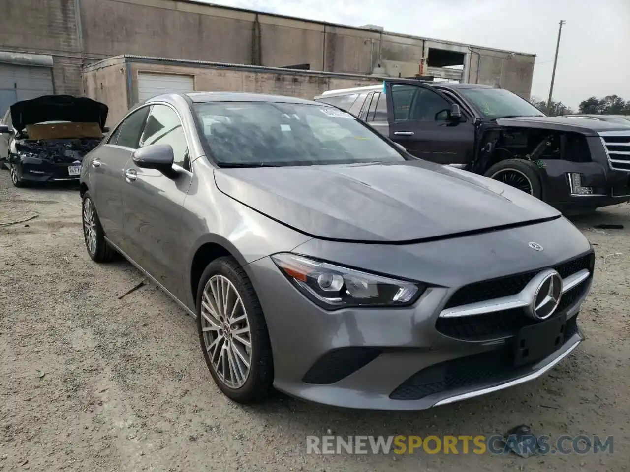 1 Photograph of a damaged car W1K5J4HB8MN189902 MERCEDES-BENZ CLA-CLASS 2021