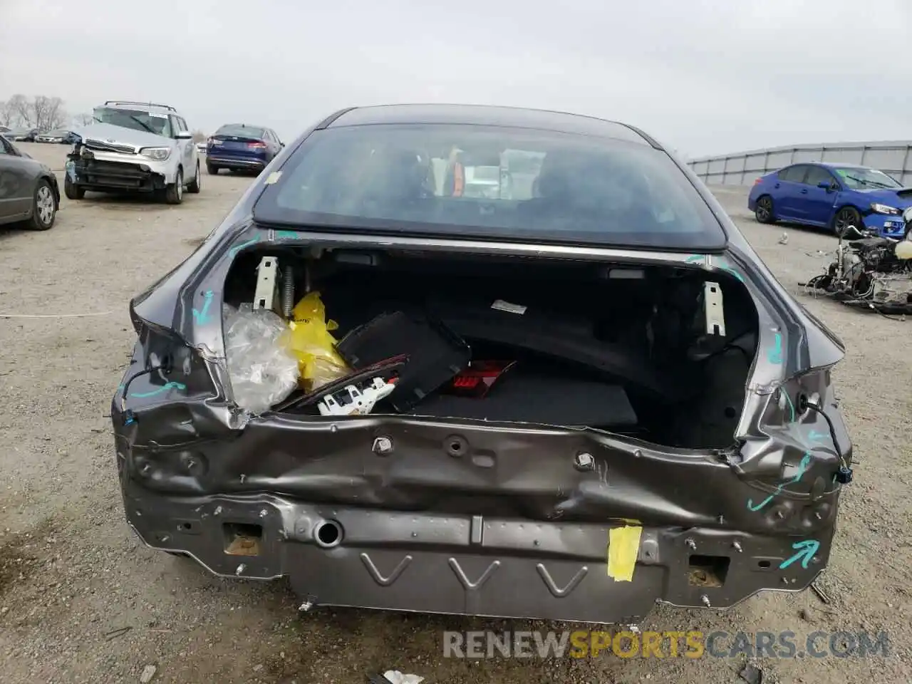 9 Photograph of a damaged car W1K5J4HB8MN189902 MERCEDES-BENZ CLA-CLASS 2021