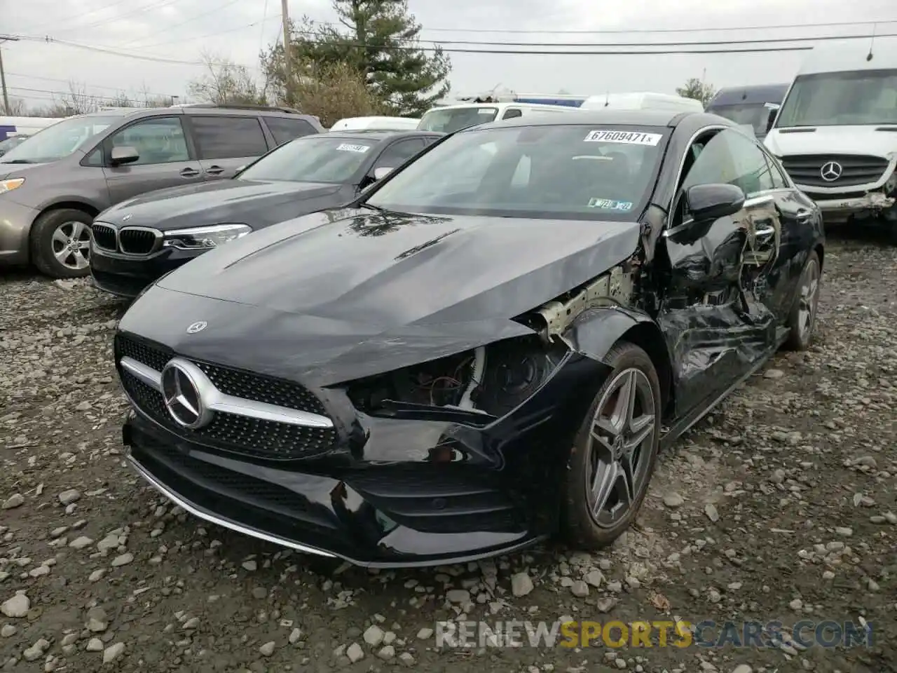 9 Photograph of a damaged car W1K5J4HB9MN189200 MERCEDES-BENZ CLA-CLASS 2021