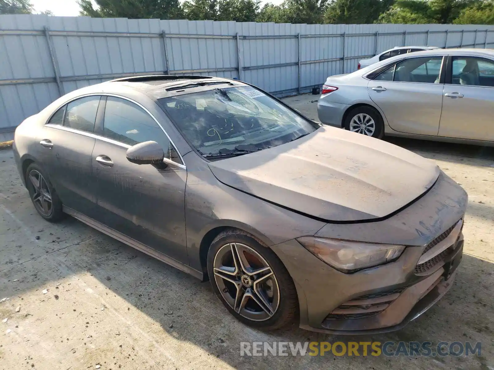 1 Photograph of a damaged car W1K5J4HB9MN204083 MERCEDES-BENZ CLA-CLASS 2021