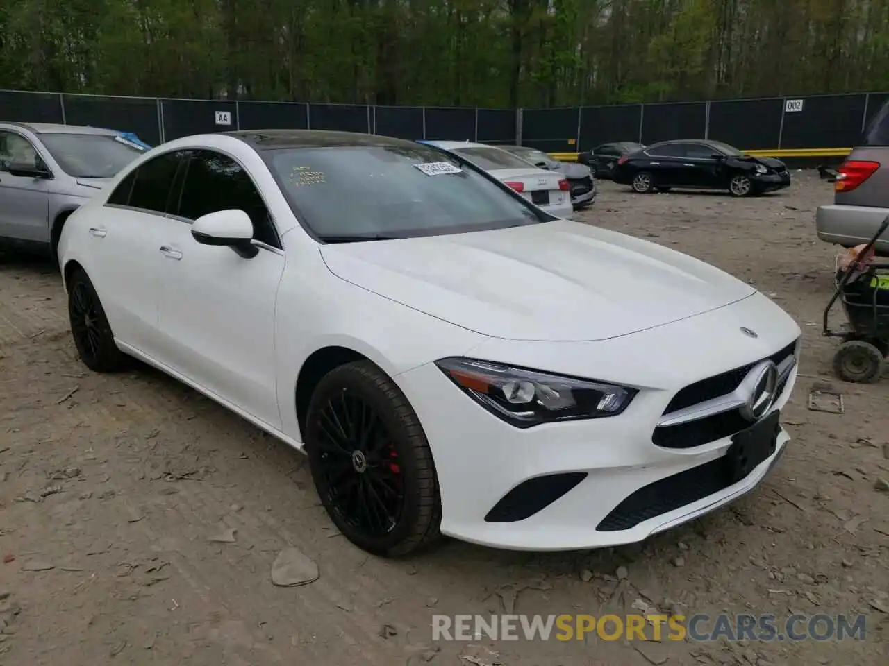 1 Photograph of a damaged car W1K5J4HBXMN192459 MERCEDES-BENZ CLA-CLASS 2021