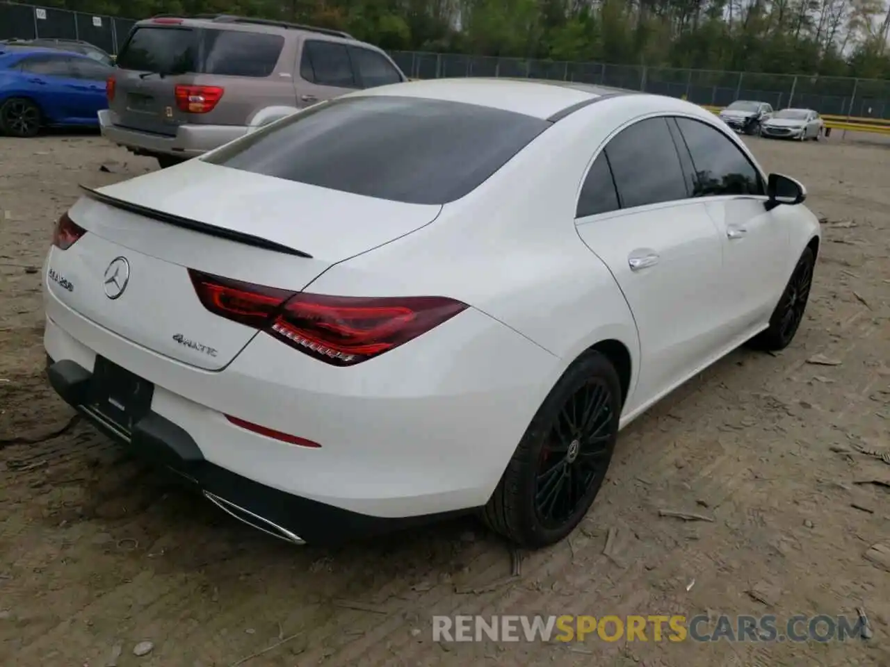 4 Photograph of a damaged car W1K5J4HBXMN192459 MERCEDES-BENZ CLA-CLASS 2021