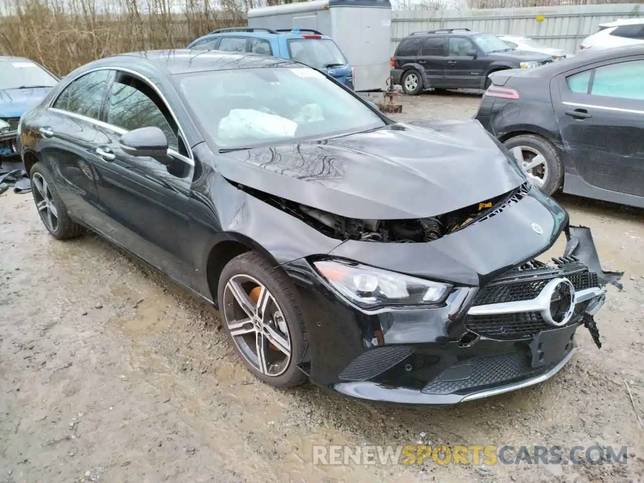 1 Photograph of a damaged car W1K5J4HBXMN213620 MERCEDES-BENZ CLA-CLASS 2021