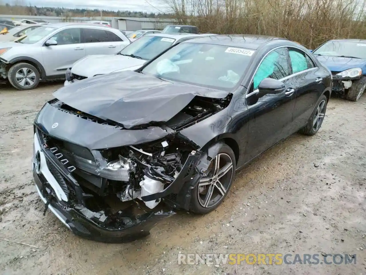 2 Photograph of a damaged car W1K5J4HBXMN213620 MERCEDES-BENZ CLA-CLASS 2021