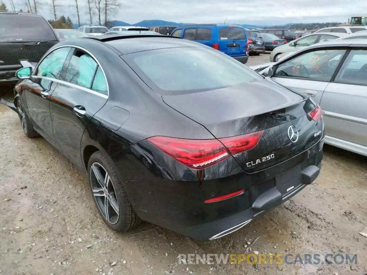 3 Photograph of a damaged car W1K5J4HBXMN213620 MERCEDES-BENZ CLA-CLASS 2021