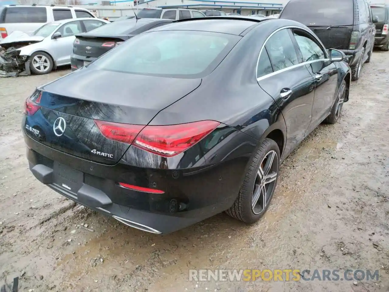 4 Photograph of a damaged car W1K5J4HBXMN213620 MERCEDES-BENZ CLA-CLASS 2021