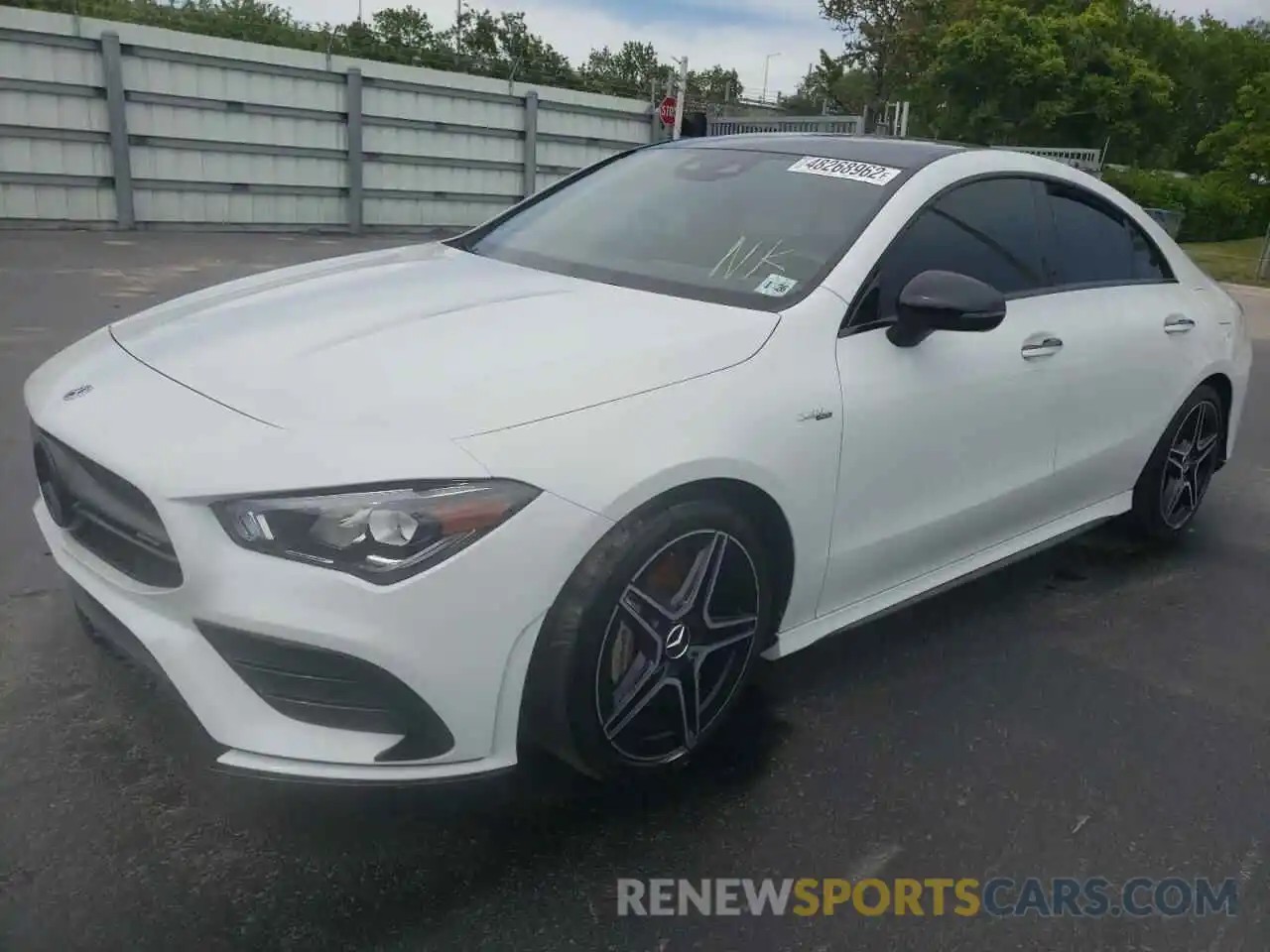 2 Photograph of a damaged car W1K5J5BB0MN180626 MERCEDES-BENZ CLA-CLASS 2021