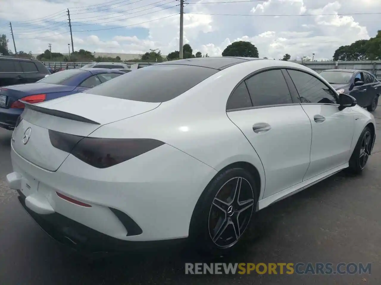 4 Photograph of a damaged car W1K5J5BB0MN180626 MERCEDES-BENZ CLA-CLASS 2021