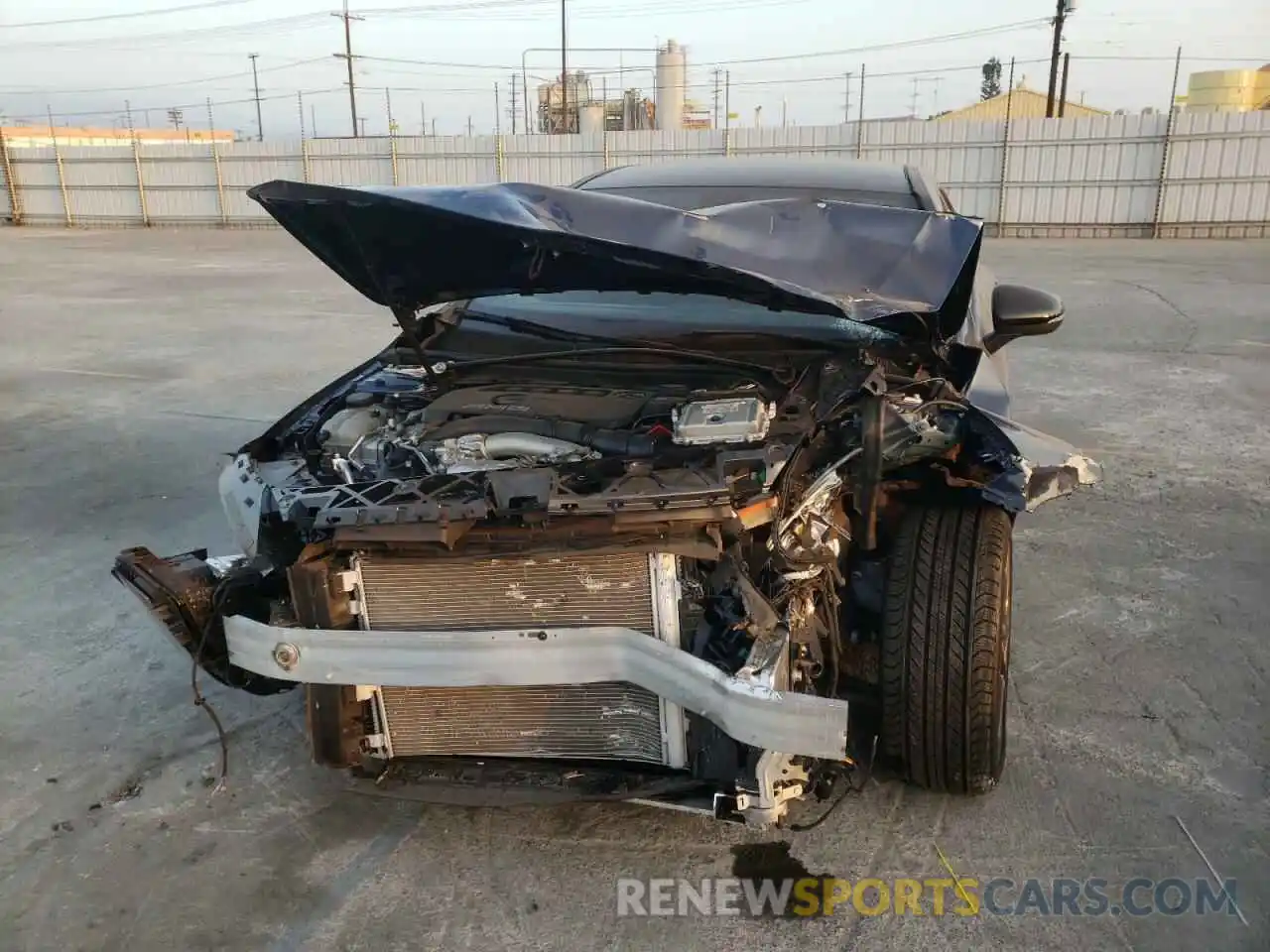 9 Photograph of a damaged car W1K5J5BB2MN234752 MERCEDES-BENZ CLA-CLASS 2021