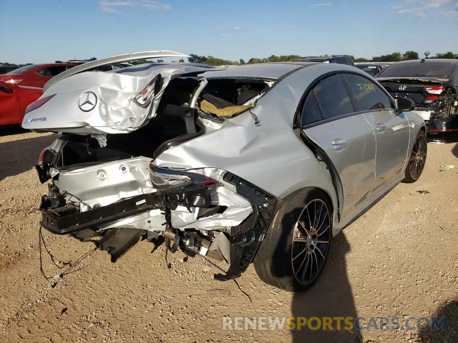 4 Photograph of a damaged car W1K5J5BB4MN211540 MERCEDES-BENZ CLA-CLASS 2021