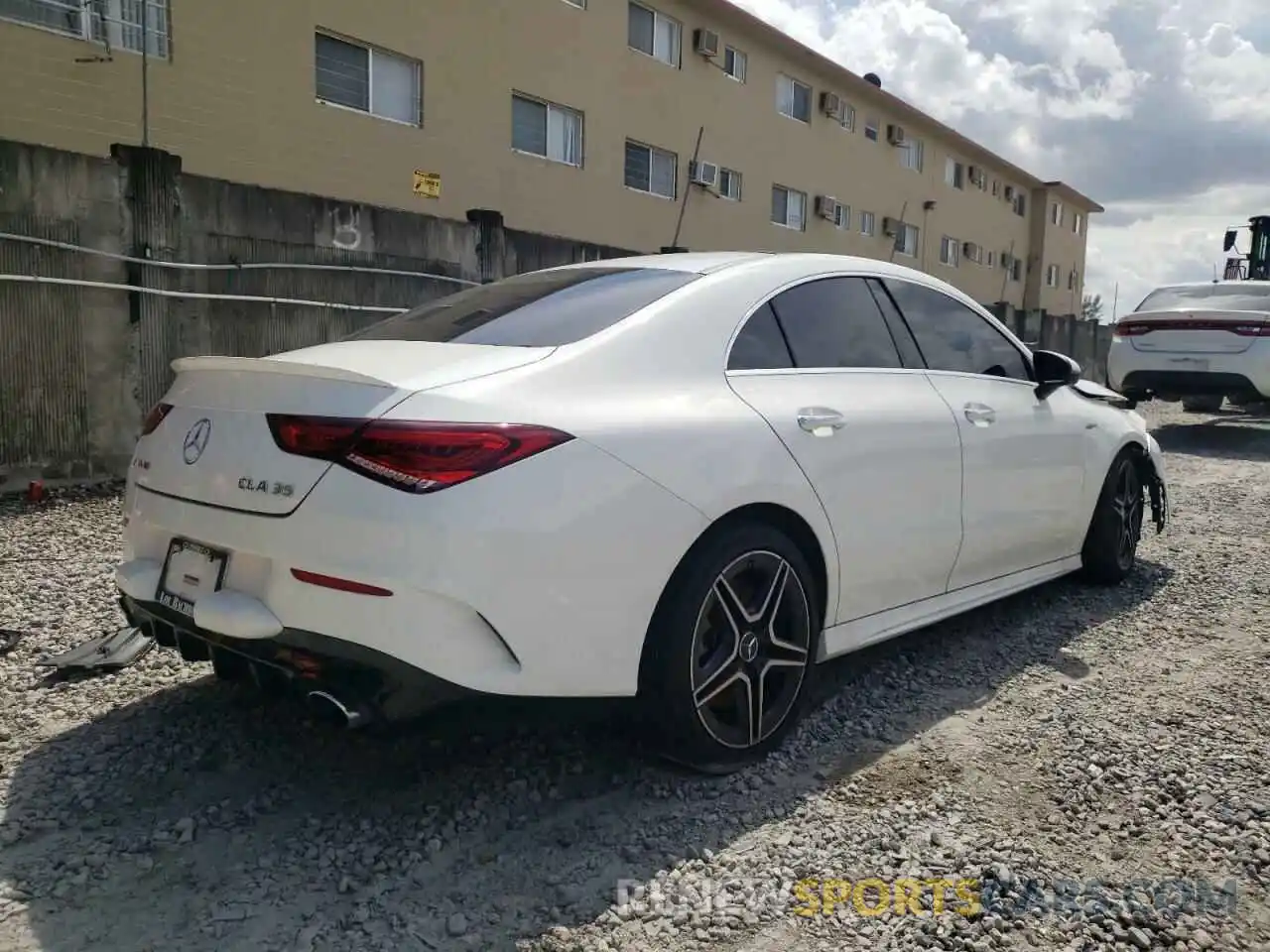 4 Photograph of a damaged car W1K5J5BB5MN148691 MERCEDES-BENZ CLA-CLASS 2021