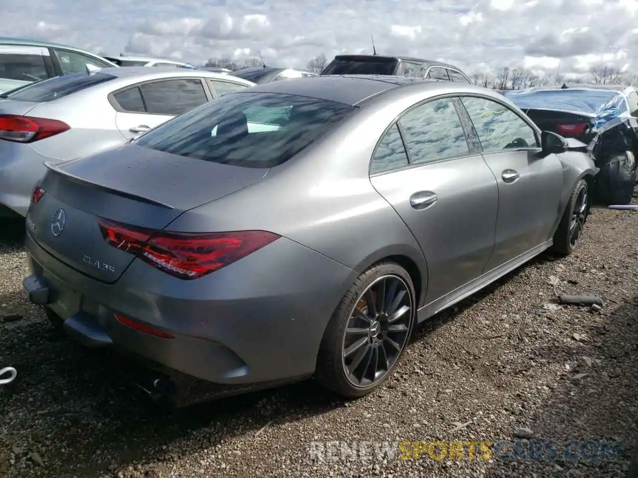 4 Photograph of a damaged car W1K5J5BB6MN178668 MERCEDES-BENZ CLA-CLASS 2021