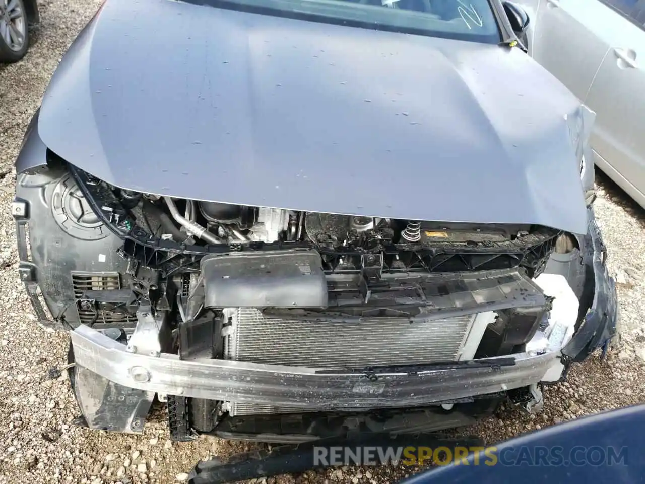 9 Photograph of a damaged car W1K5J5BB6MN178668 MERCEDES-BENZ CLA-CLASS 2021