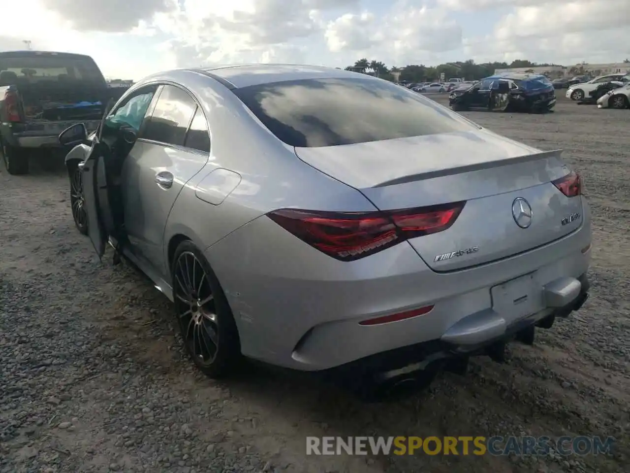 3 Photograph of a damaged car W1K5J5BB6MN208946 MERCEDES-BENZ CLA-CLASS 2021