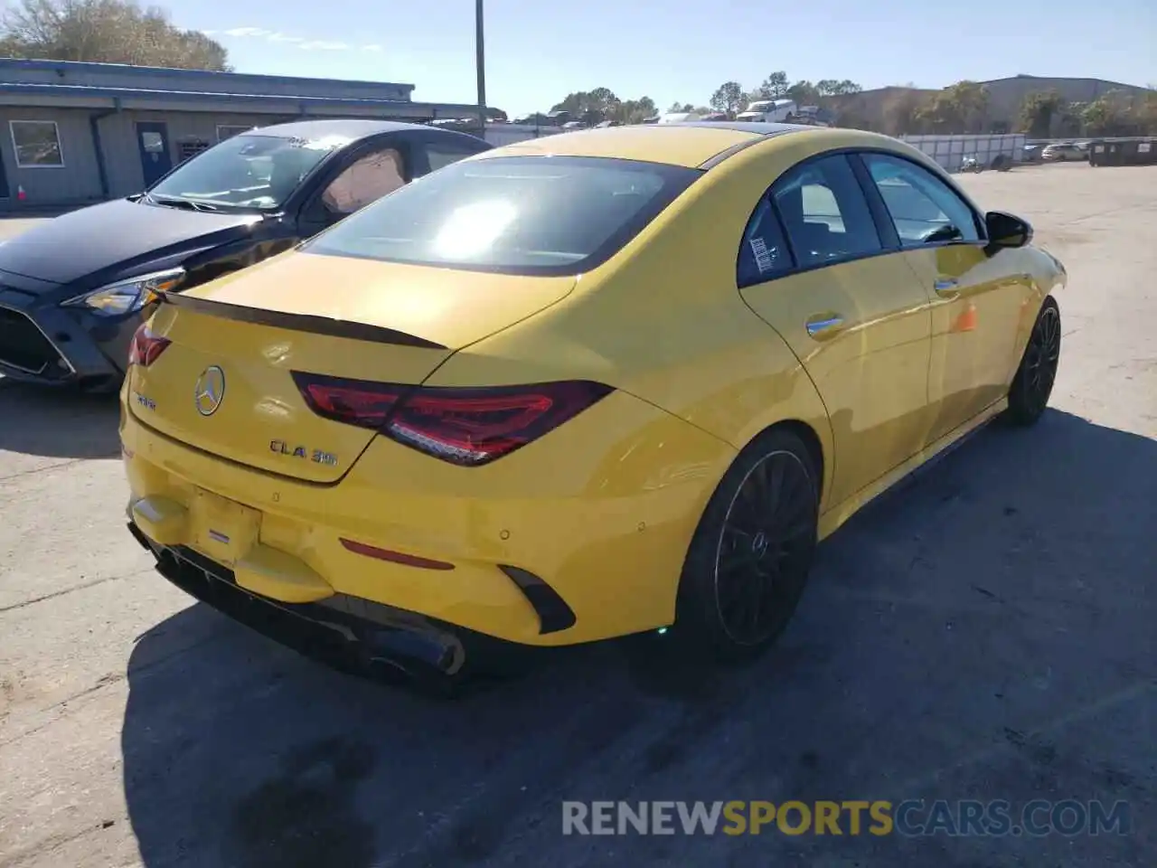 4 Photograph of a damaged car W1K5J5BB7MN150393 MERCEDES-BENZ CLA-CLASS 2021