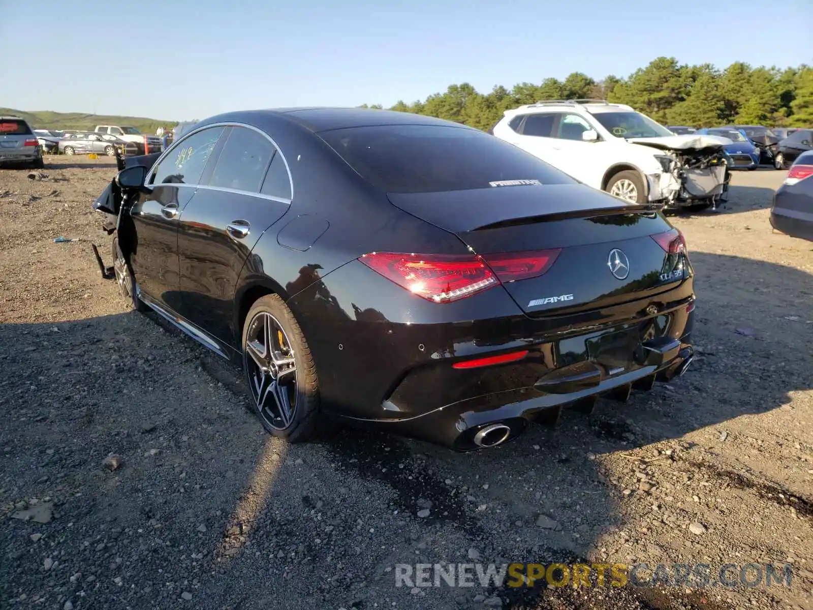 3 Photograph of a damaged car W1K5J5BB7MN207790 MERCEDES-BENZ CLA-CLASS 2021