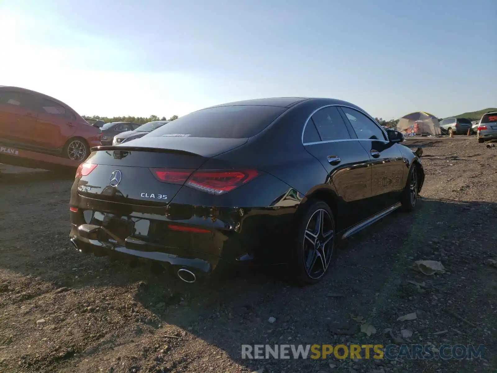 4 Photograph of a damaged car W1K5J5BB7MN207790 MERCEDES-BENZ CLA-CLASS 2021