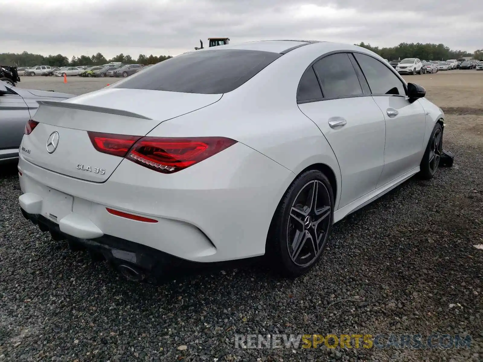 4 Photograph of a damaged car W1K5J5BB8MN187534 MERCEDES-BENZ CLA-CLASS 2021