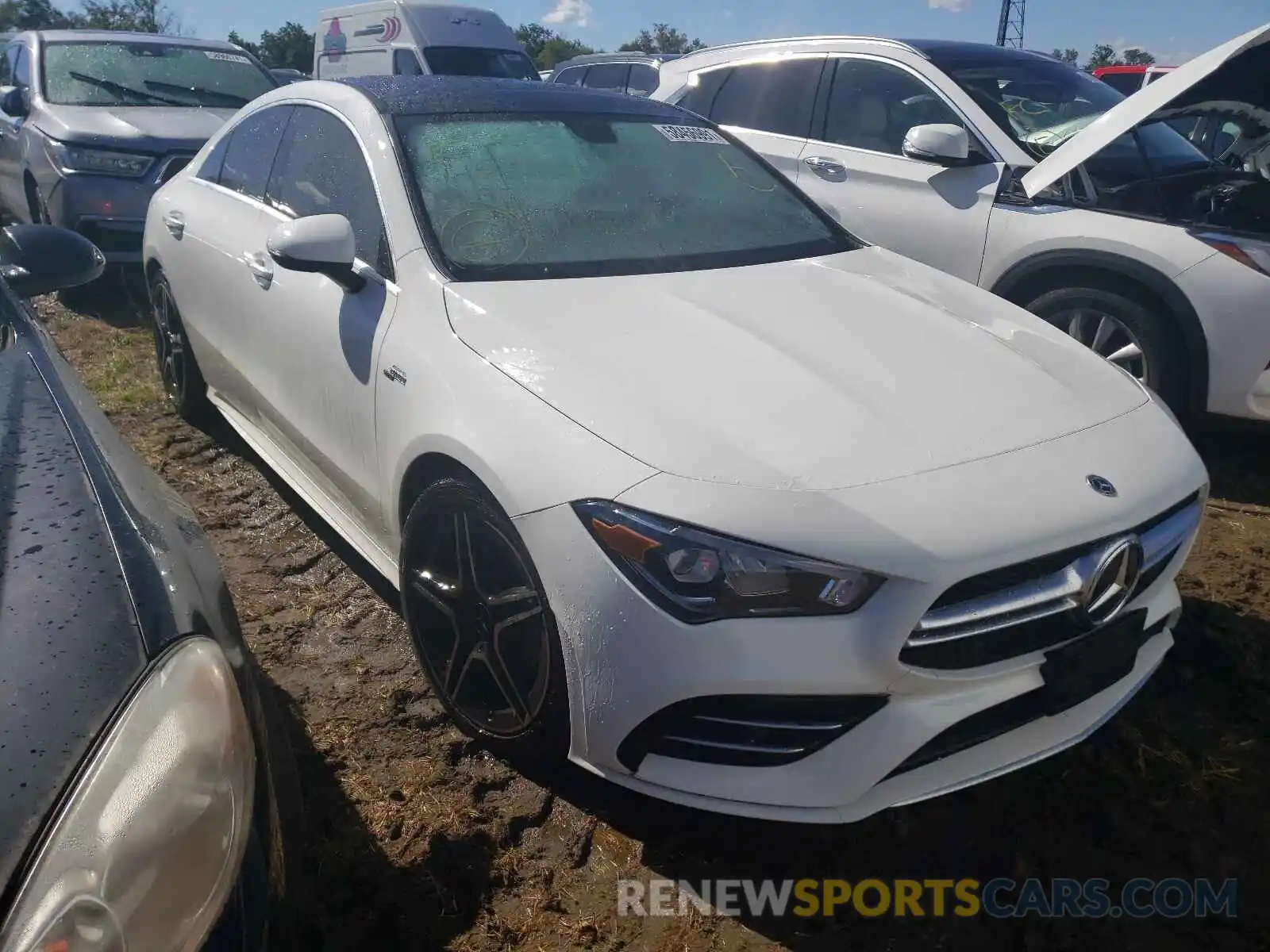 1 Photograph of a damaged car W1K5J5BBXMN182979 MERCEDES-BENZ CLA-CLASS 2021