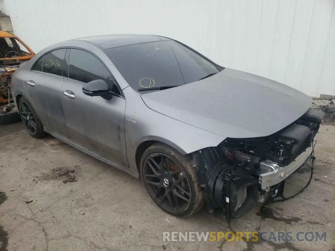 1 Photograph of a damaged car W1K5J5DB0MN161359 MERCEDES-BENZ CLA-CLASS 2021