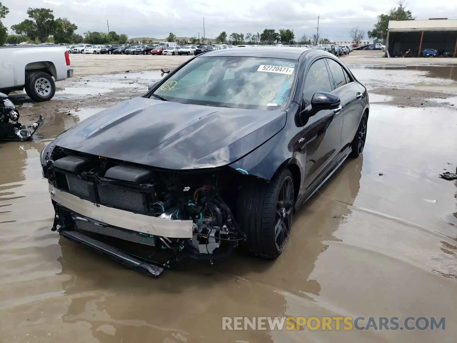 2 Photograph of a damaged car W1K5J5DB0MN173463 MERCEDES-BENZ CLA-CLASS 2021