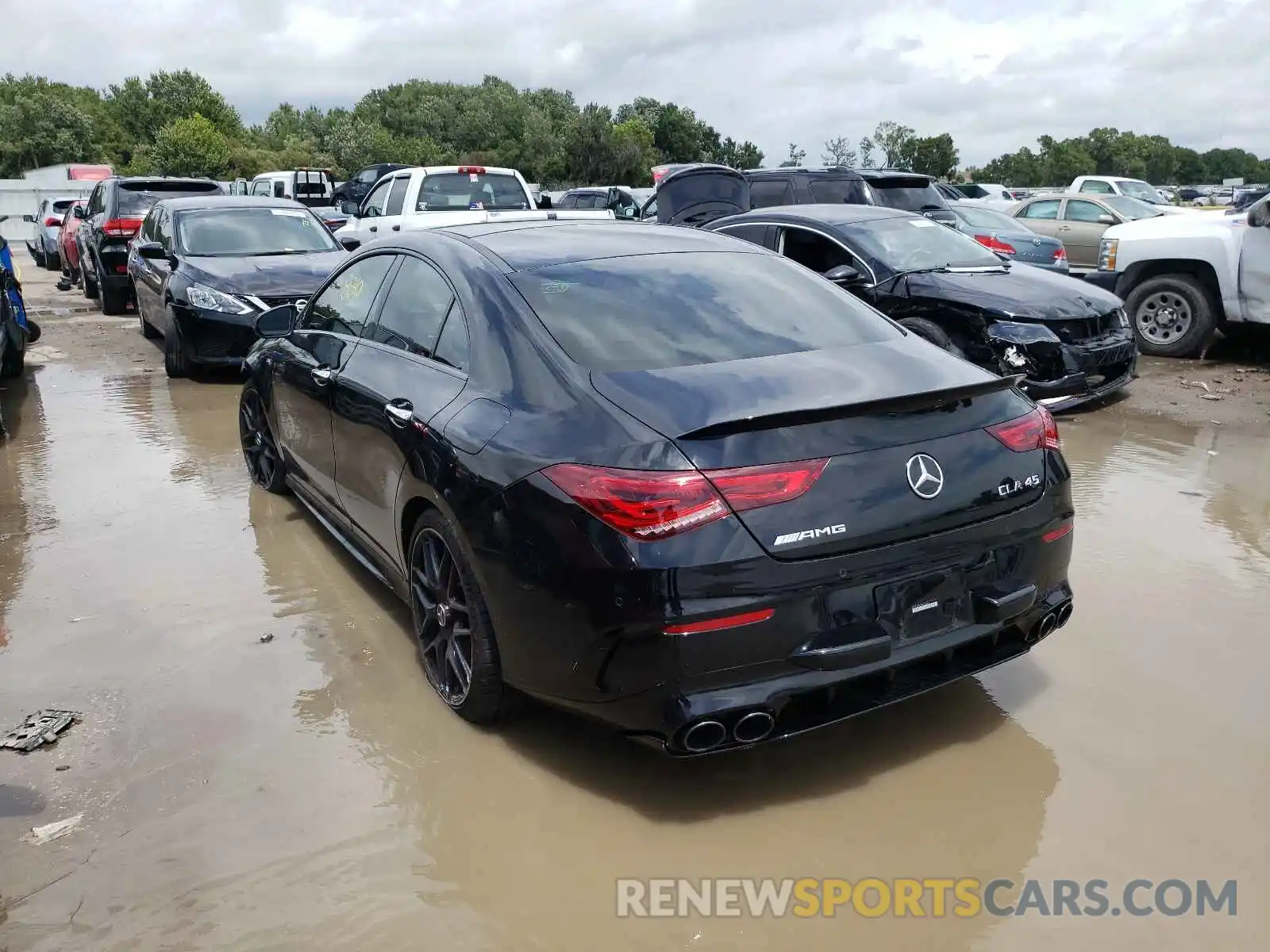 3 Photograph of a damaged car W1K5J5DB0MN173463 MERCEDES-BENZ CLA-CLASS 2021