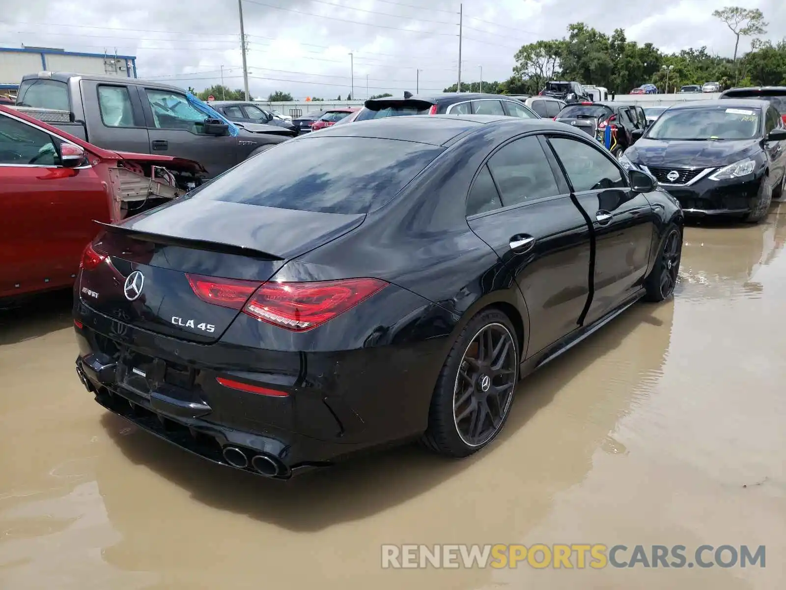 4 Photograph of a damaged car W1K5J5DB0MN173463 MERCEDES-BENZ CLA-CLASS 2021