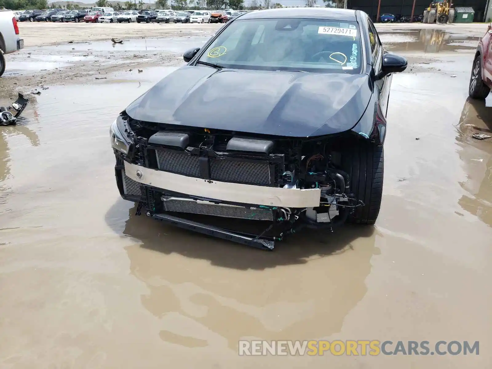 9 Photograph of a damaged car W1K5J5DB0MN173463 MERCEDES-BENZ CLA-CLASS 2021