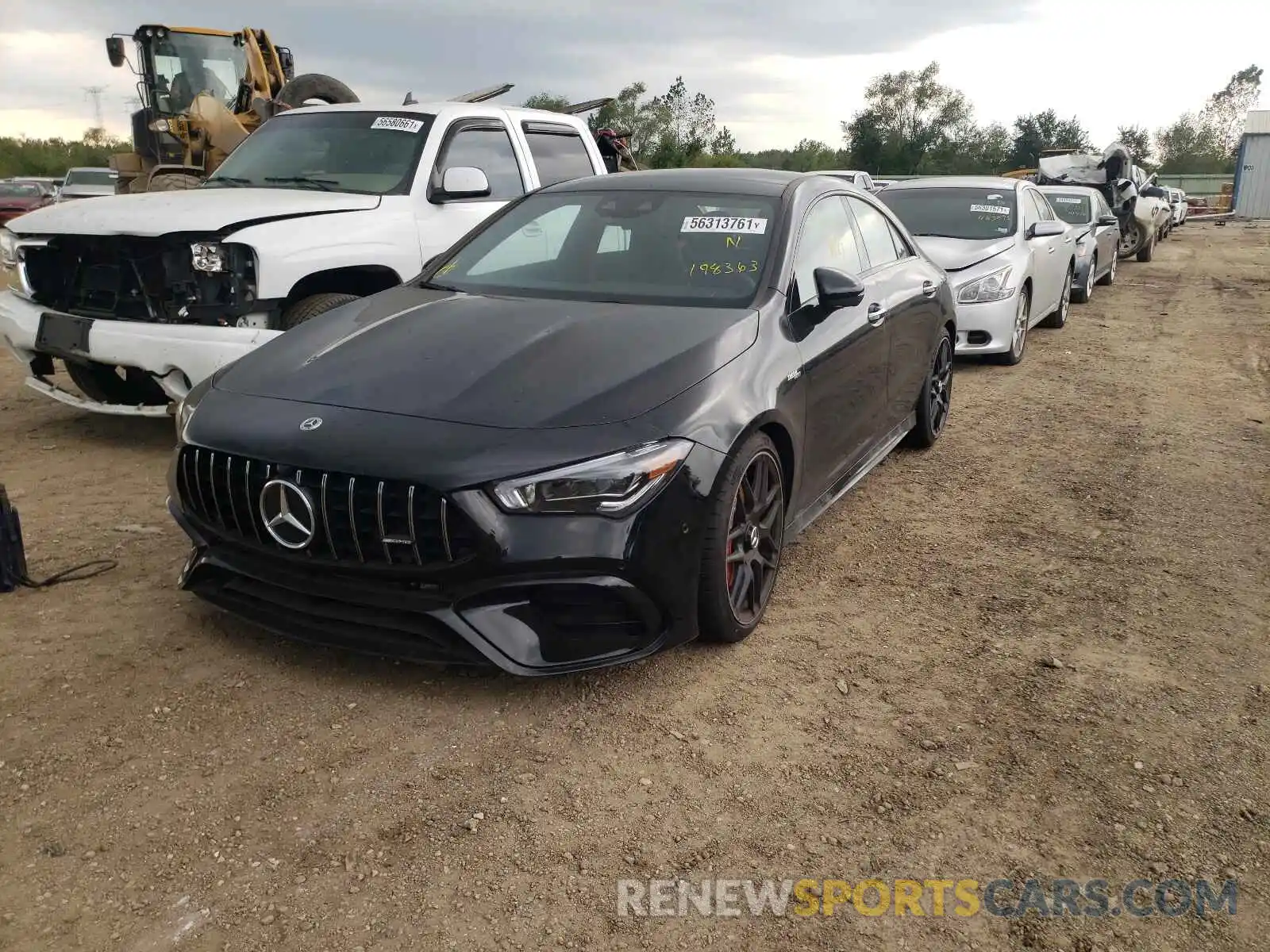 2 Photograph of a damaged car W1K5J5DB0MN198363 MERCEDES-BENZ CLA-CLASS 2021