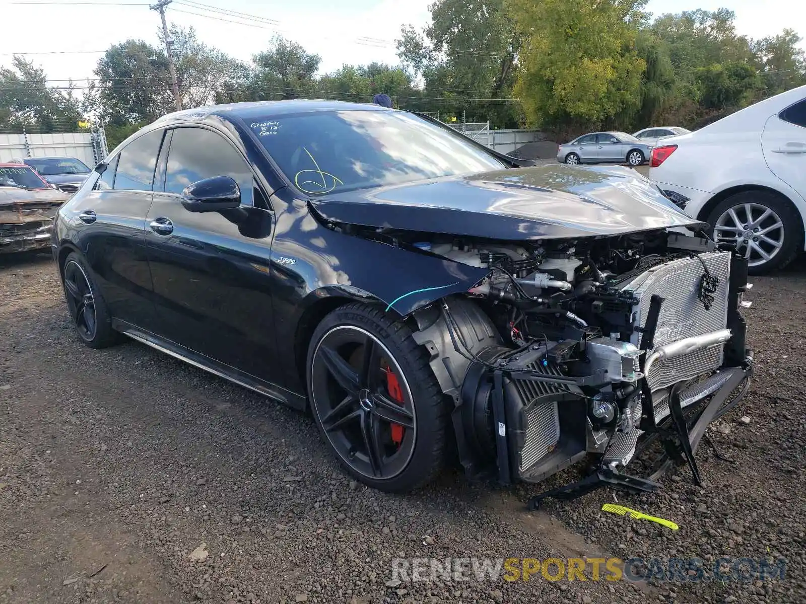 1 Photograph of a damaged car W1K5J5DB3MN176535 MERCEDES-BENZ CLA-CLASS 2021