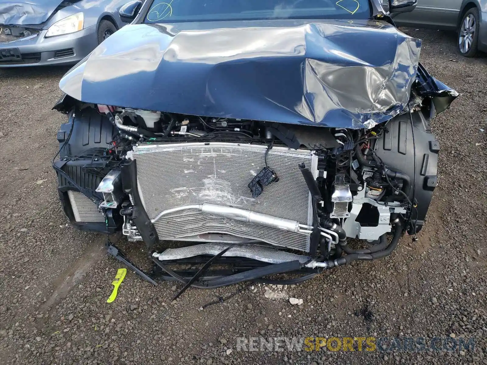 9 Photograph of a damaged car W1K5J5DB3MN176535 MERCEDES-BENZ CLA-CLASS 2021